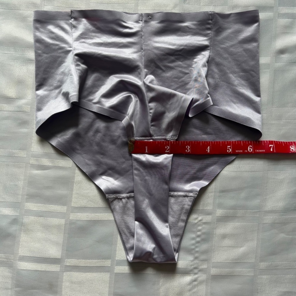 Spanx 2 Small Shapewear Panties New with Tags Purple Seamless & Beige High-Waist - Picture 13 of 17